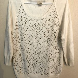 Daytrip Rhinestone Sweater